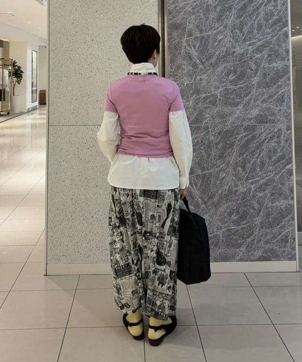 森川 夏衣さんの「BEAMS WOMEN｜オックスフォード ボタンダウン シャツ」を使ったコーディネート