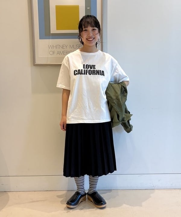 アベアミさんの「BEAMS WOMEN｜ナイロン オックス ミリタリー ブルゾン」を使ったコーディネート