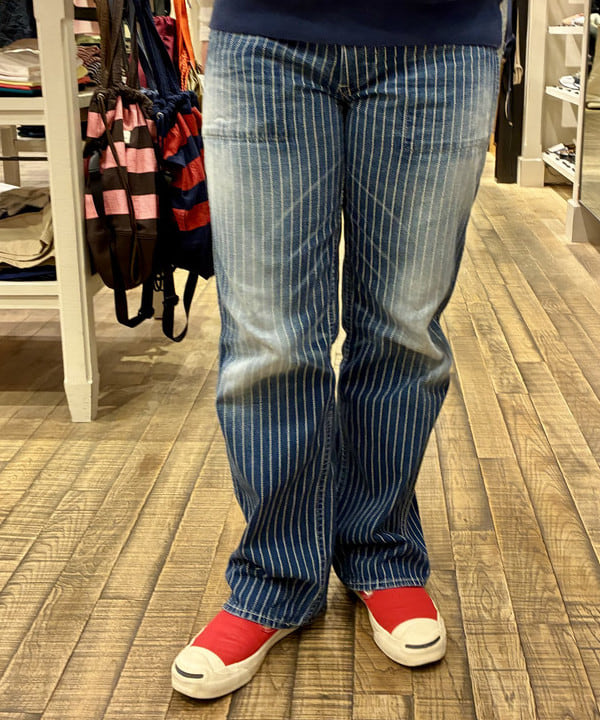 サイトウ　トモミさんの「BEAMS WOMEN｜【別注】Healthknit / クルーネック ロングスリーブ Tシャツ」を使ったコーディネート