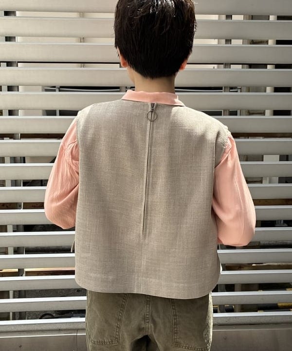 森川 夏衣さんの「BEAMS WOMEN｜25mm クロコ フェザー ベルト」を使ったコーディネート