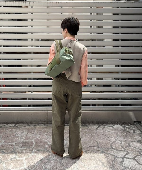 森川 夏衣さんの「BEAMS WOMEN｜25mm クロコ フェザー ベルト」を使ったコーディネート