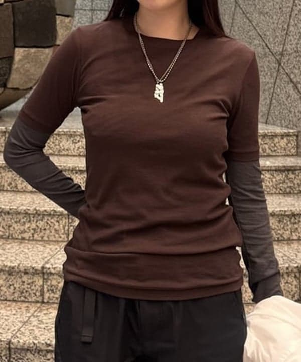 amiriさんの「BEAMS WOMEN｜AK+1 / シアー Tシャツ」を使ったコーディネート