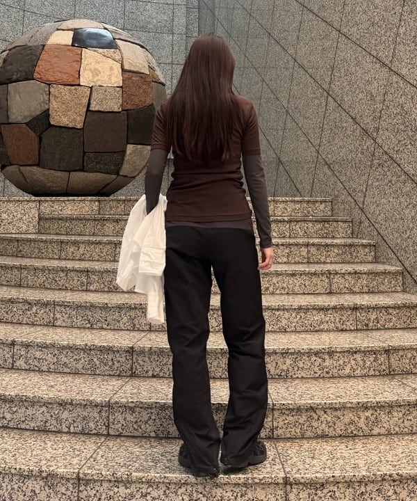 amiriさんの「BEAMS WOMEN｜AK+1 / シアー Tシャツ」を使ったコーディネート