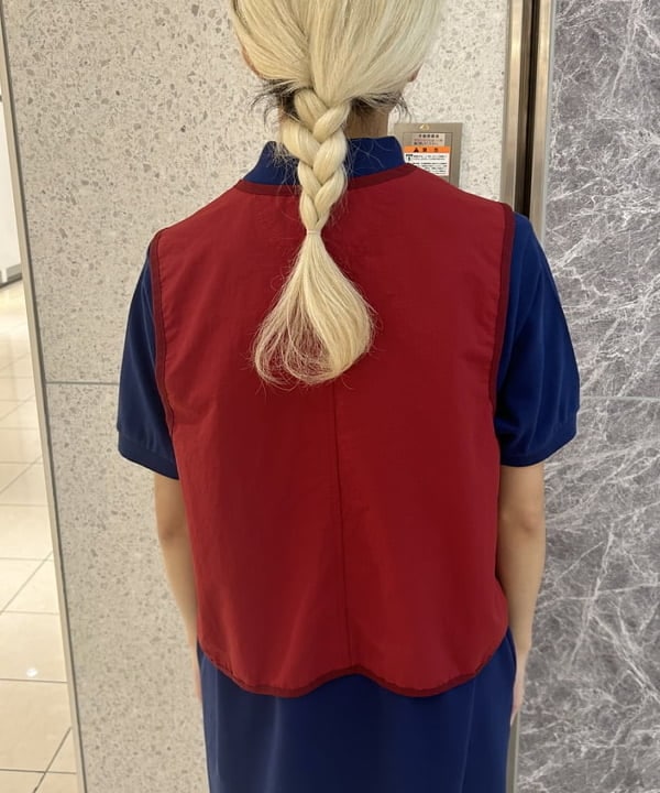 MATSUMOTO AMIさんの「BEAMS WOMEN｜【別注】LACOSTE / ポロ ワンピース」を使ったコーディネート