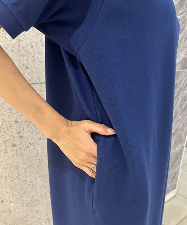 MATSUMOTO AMIさんの「BEAMS WOMEN｜【別注】LACOSTE / ポロ ワンピース」を使ったコーディネート