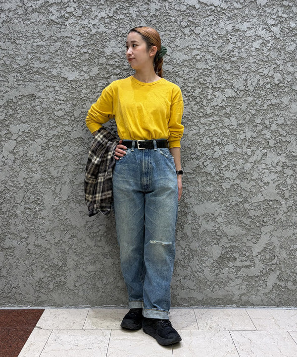 たぐみさんの「BEAMS WOMEN｜【別注】orSlow / 50th Monroe Pants」を使ったコーディネート
