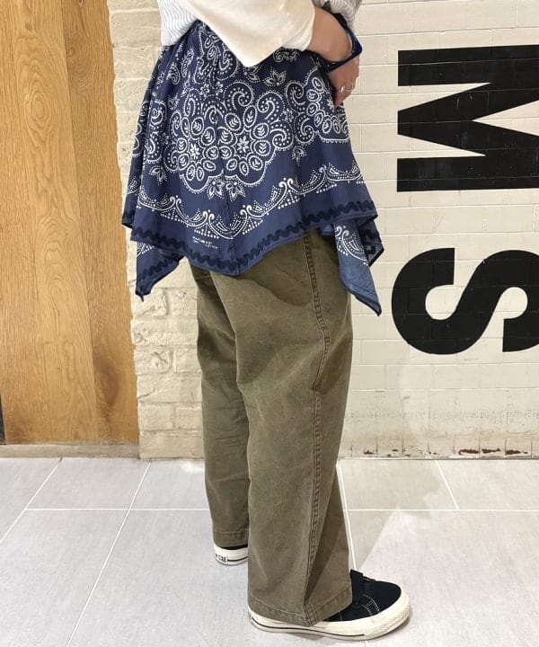 kawaiさんの「BEAMS WOMEN｜チェック ストライプ フーデッド ノースリーブ」を使ったコーディネート