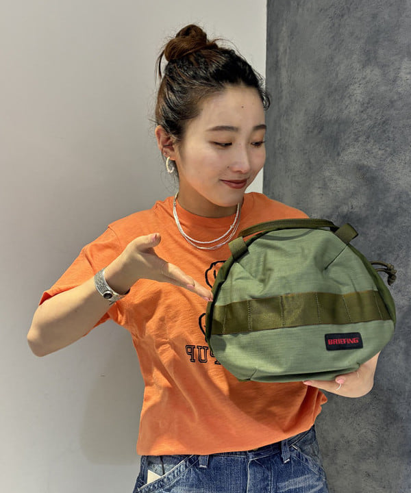 モモさんの「BEAMS WOMEN｜ボーイ ドッグ Tシャツ」を使ったコーディネート