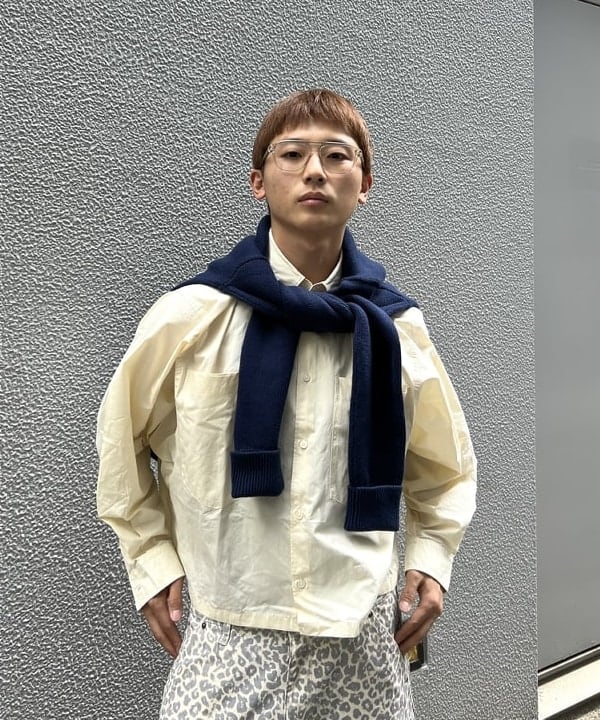 照田 拓史さんの「BEAMS WOMEN｜ワイドアーム レギュラーカラーシャツ」を使ったコーディネート