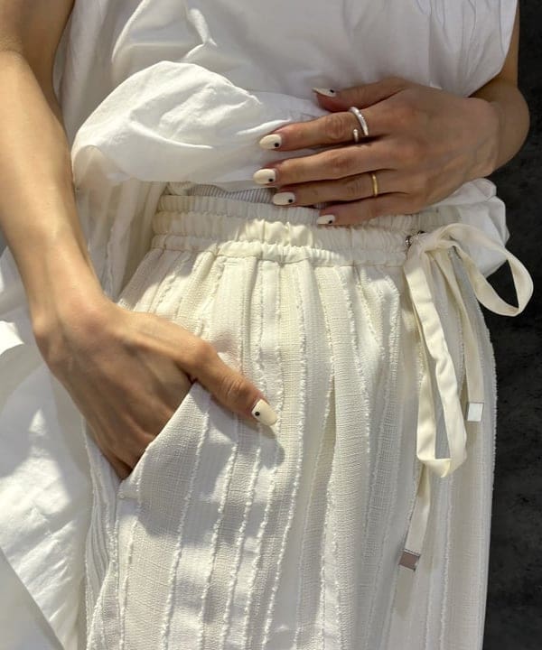 ササキさんの「BEAMS WOMEN｜Gymphlex / ティアード ノースリーブ チュニック」を使ったコーディネート