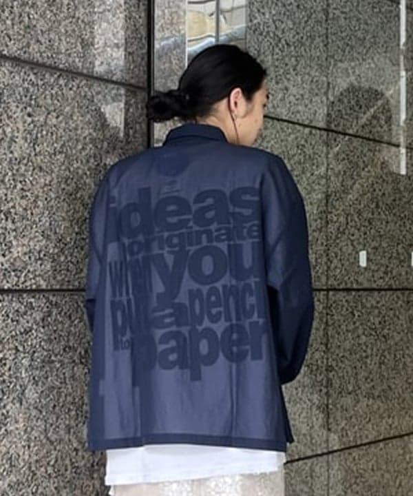菊田 悠さんの「BEAMS WOMEN｜ショートレングス シアー コーチシャツ【ワイドショートフィット】」を使ったコーディネート