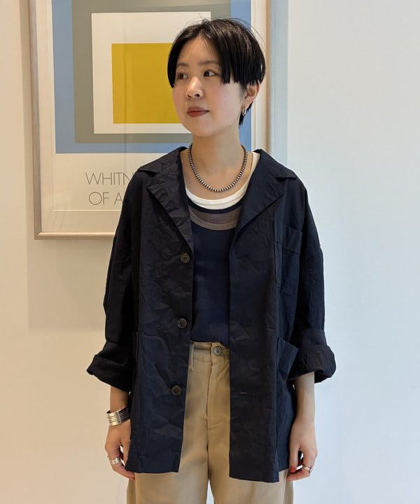 ミナミマリコさんの「BEAMS WOMEN｜BUZZ RICKSON'S &times; BEAMS BOY / チノパンツ」を使ったコーディネート