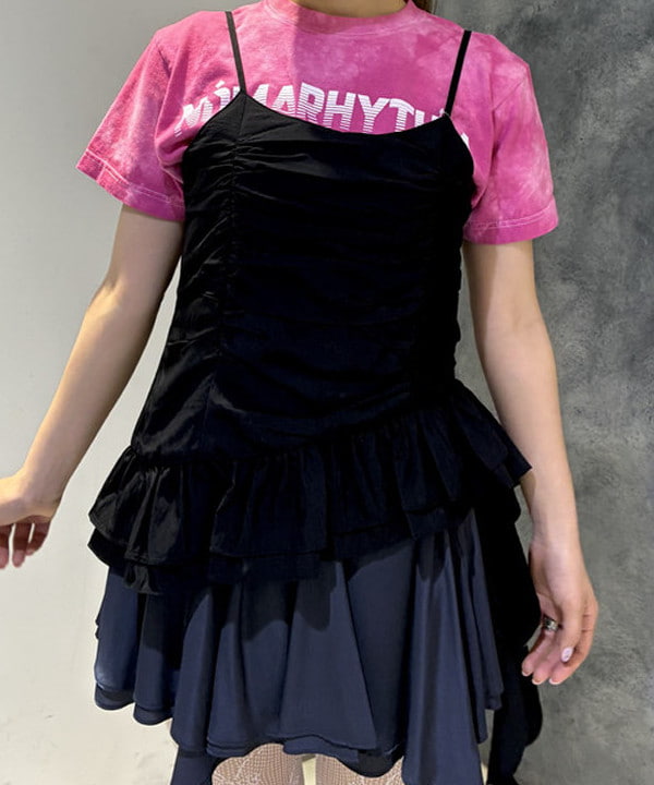 みゆうさんの「BEAMS WOMEN｜裾 フレアー キャミソール」を使ったコーディネート