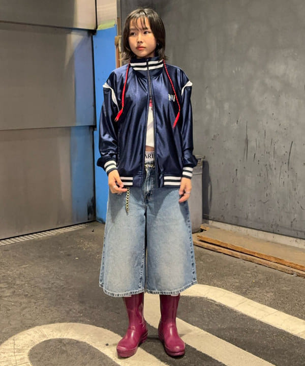 ルルメリー　ジャージ 　ネイビー　BEAMS 今年も！RURU MARY'Sコラボアイテム第2弾♡｜ビームス 武蔵小杉｜BEAMS