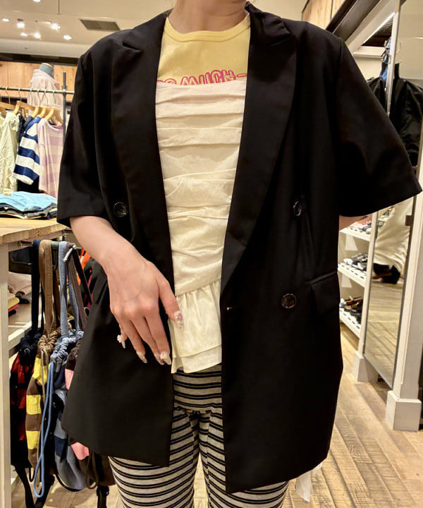 遠藤 かなたさんの「BEAMS WOMEN｜裾 フレアー キャミソール」を使ったコーディネート