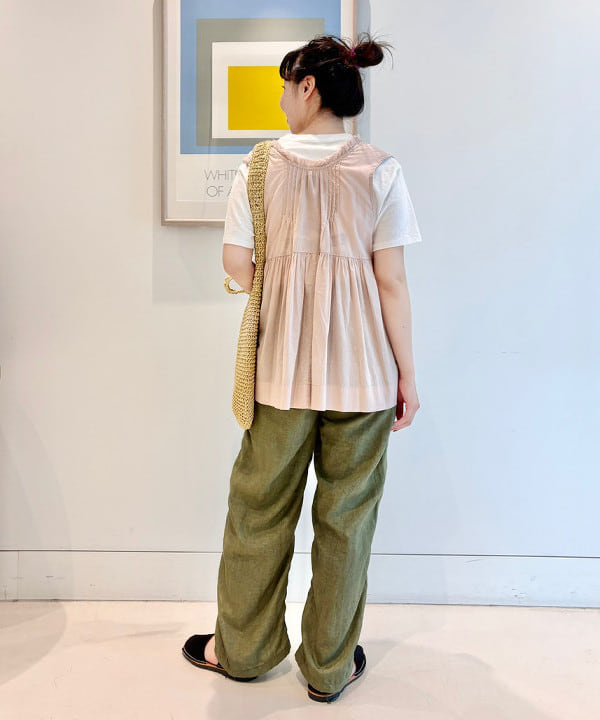 おのすさんの「BEAMS WOMEN｜ボーイ ドッグ Tシャツ」を使ったコーディネート