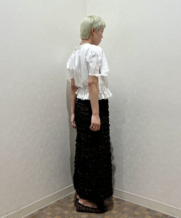 あさひさんの「BEAMS WOMEN｜ストレッチ ジャカード タイト スカート」を使ったコーディネート