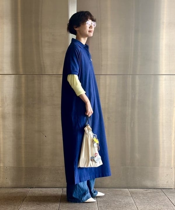 みりさんの「【別注】LACOSTE / ポロ ワンピース」を使ったコーディネート