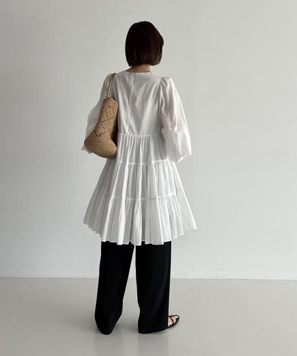 NATSUKIさんの「BEAMS WOMEN｜【別注】MARIHA / エンジェルのミニワンピース」を使ったコーディネート
