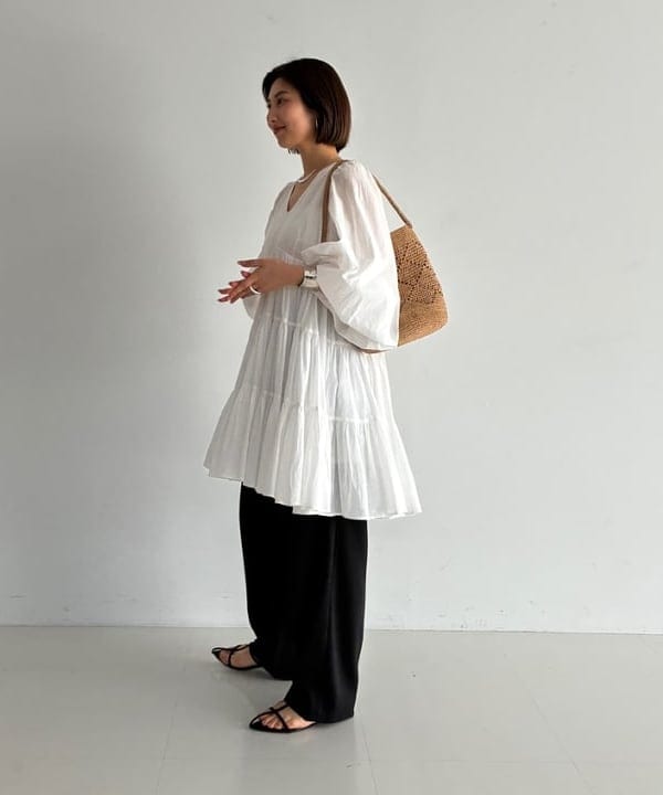 NATSUKIさんの「BEAMS WOMEN｜【別注】MARIHA / エンジェルのミニワンピース」を使ったコーディネート