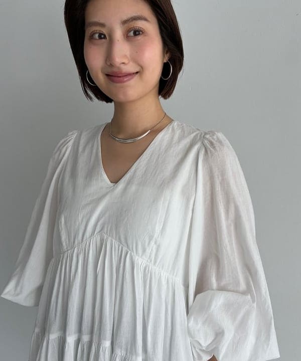 NATSUKIさんの「BEAMS WOMEN｜【別注】MARIHA / エンジェルのミニワンピース」を使ったコーディネート