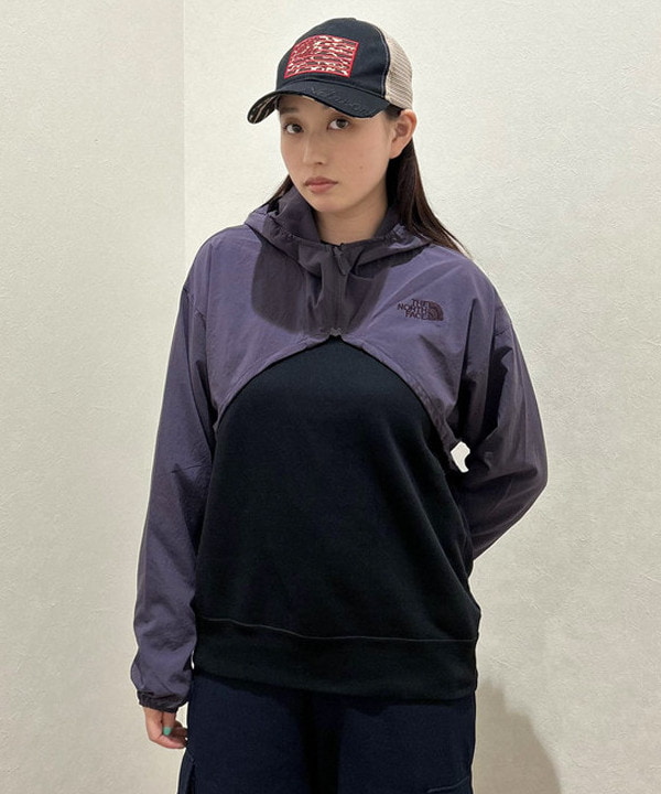 amiriさんの「BEAMS WOMEN｜THE NORTH FACE / スワッシュ ジャケット　UVケア アウトドア キャンプ 登山 遠足 運動会 紫外線対策」を使ったコーディネート