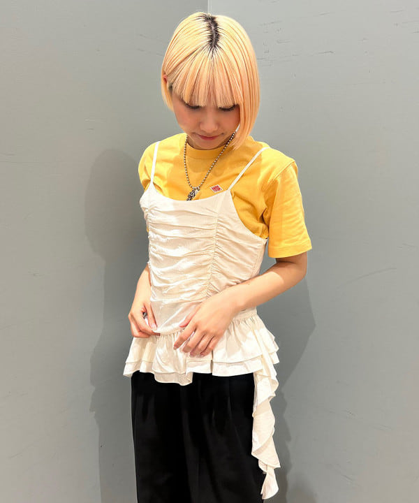 佐藤 亜美さんの「BEAMS WOMEN｜DANTON / ソリッド Tシャツ」を使ったコーディネート