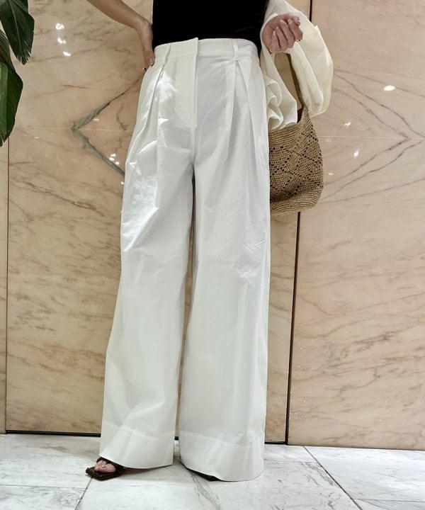 AONO SHIKAMAさんの「BEAMS WOMEN｜リブニット タンクトップ」を使ったコーディネート