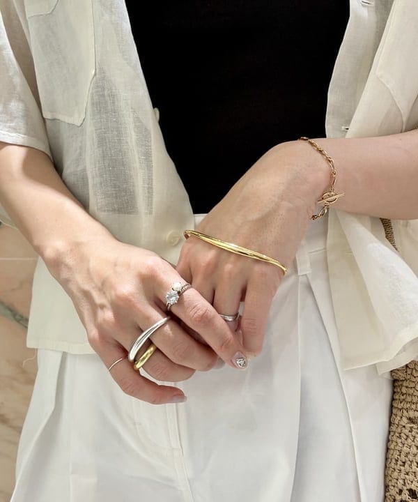 AONO SHIKAMAさんの「BEAMS WOMEN｜リブニット タンクトップ」を使ったコーディネート