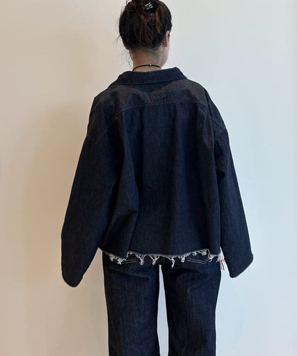 清水 彩乃さんの「BEAMS WOMEN｜【別注】orSlow / No.8 DENIM NEW」を使ったコーディネート