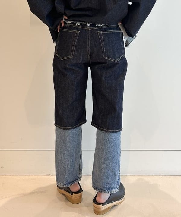 清水 彩乃さんの「BEAMS WOMEN｜【別注】orSlow / No.8 DENIM NEW」を使ったコーディネート