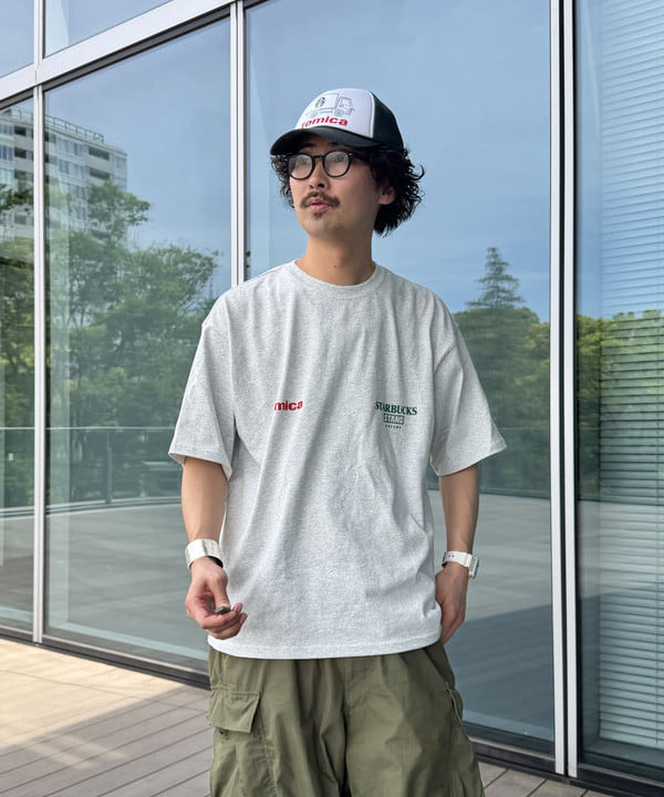 BAKU(東江 漠)さんの「BEAMS WOMEN｜BEAMS / ビッグ 6ポケット カーゴパンツ」を使ったコーディネート