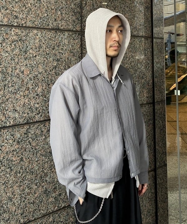 森田 倫太郎さんの「BEAMS WOMEN｜メッシュ ジップアップ フーディ【リラックスフィット】」を使ったコーディネート