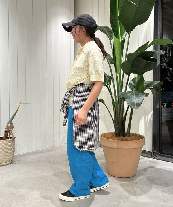 アベアミさんの「BEAMS WOMEN｜ボーイ ベーシック Tシャツ」を使ったコーディネート