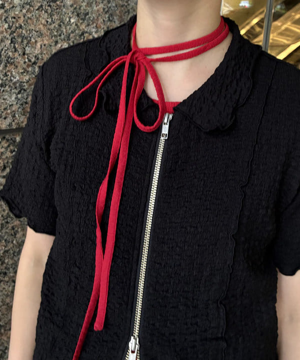 森本 理絵さんの「BEAMS WOMEN｜ワイド ショルダー バッグ」を使ったコーディネート