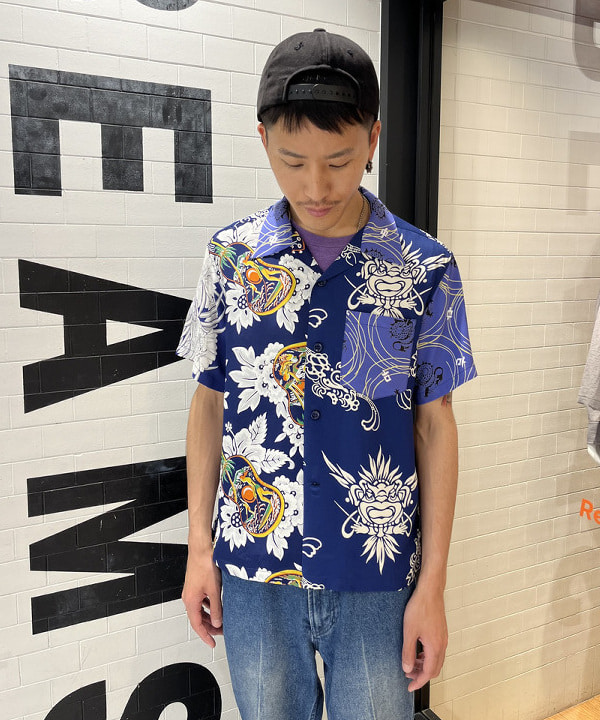 BANさんの「BEAMS WOMEN｜BEAMS｜【別注】SUN SURF / クレイジー アロハシャツ 26SS」を使ったコーディネート