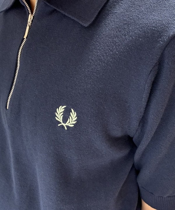 マツミヤさんの「BEAMS WOMEN｜【別注】FRED PERRY / Half-Zip Knit Polo」を使ったコーディネート