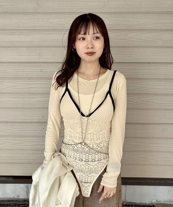 カタヤマ アヤさんの「BEAMS WOMEN｜リンクル ドルマン 2ボタン ダブル ジャケット」を使ったコーディネート