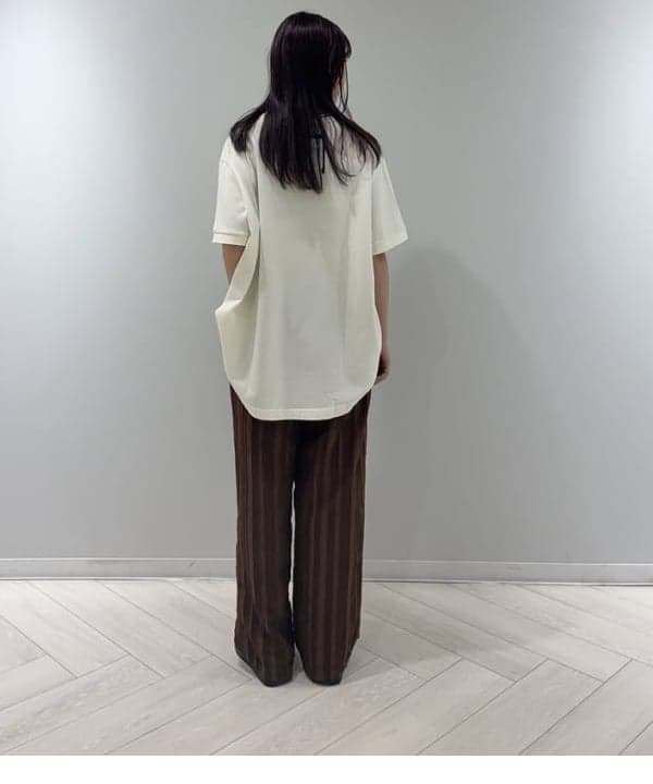 SAEさんの「BEAMS WOMEN｜【別注】FRED PERRY / リラックスド ピケ Tシャツ」を使ったコーディネート