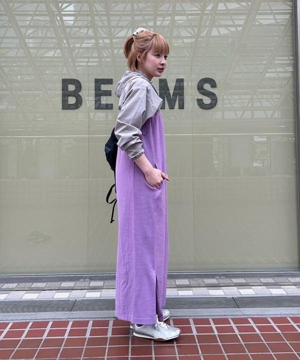 ナカノ アイさんの「【別注】Champion / ロング ワンピース」を使ったコーディネート