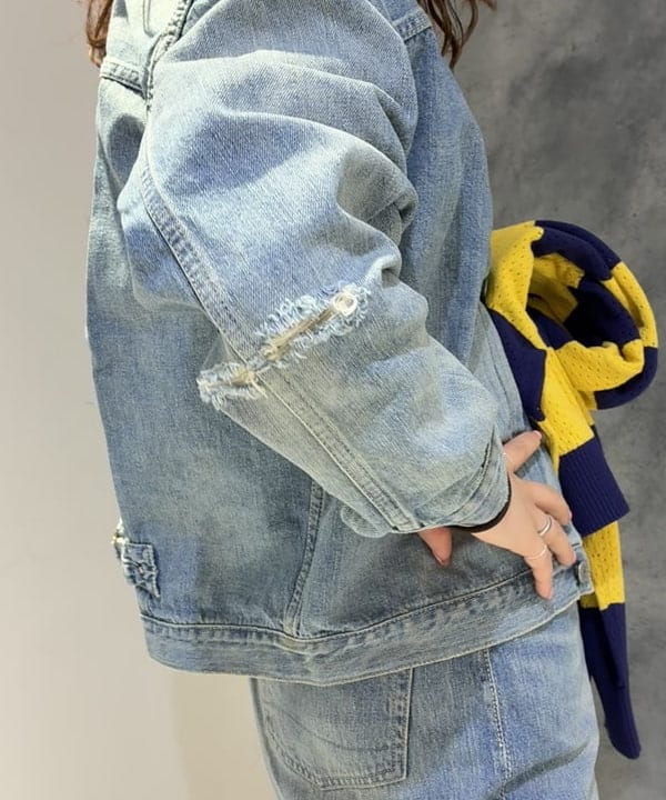 モモさんの「BEAMS WOMEN｜【別注】orSlow / 50th Monroe Jacket」を使ったコーディネート