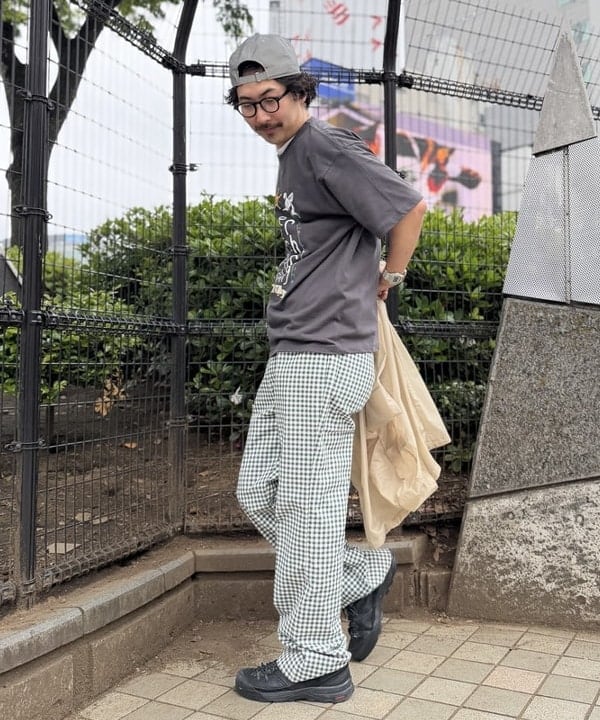 BAKU(東江 漠)さんの「BEAMS WOMEN｜【別注】NEW ERA / 9FIFTY Refrective Cap」を使ったコーディネート