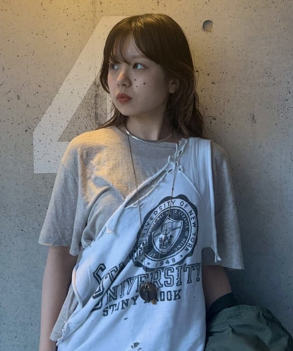 ナツハさんの「BEAMS WOMEN｜ベルギー リネン ショートスリーブ＜イージーケア＞」を使ったコーディネート