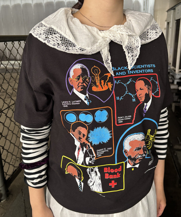 チナツさんの「BEAMS WOMEN｜ヴィンテージ レース ワンピース」を使ったコーディネート