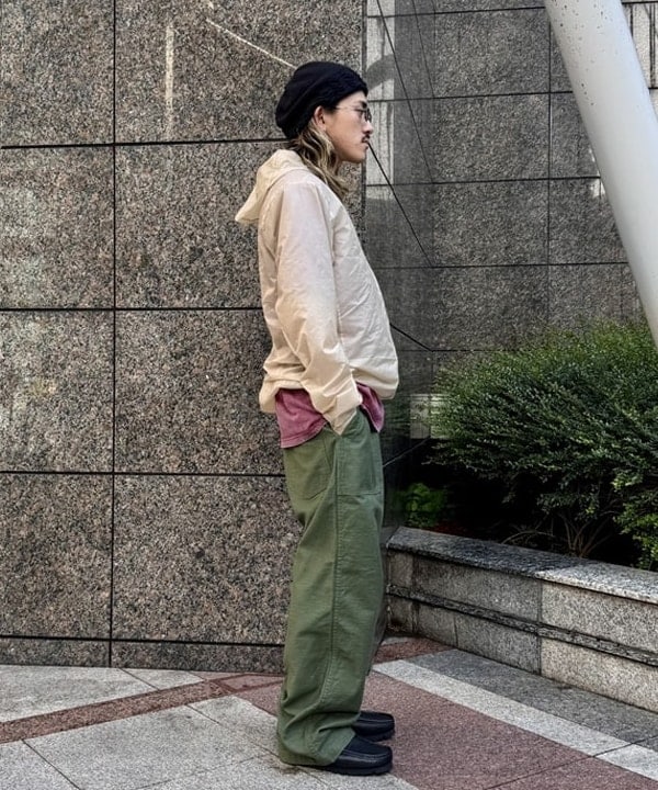 Ryohei Takataさんの「BEAMS WOMEN｜ユニーク ニット ハット」を使ったコーディネート