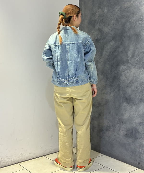たぐみさんの「BEAMS WOMEN｜VANS / VANS For BEAMS BOY Authentic Vintage Orange」を使ったコーディネート