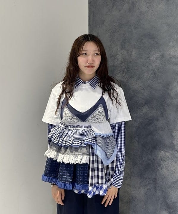 ハルカさんの「BEAMS WOMEN｜【別注】TORI-TO / ティアード Tシャツ」を使ったコーディネート