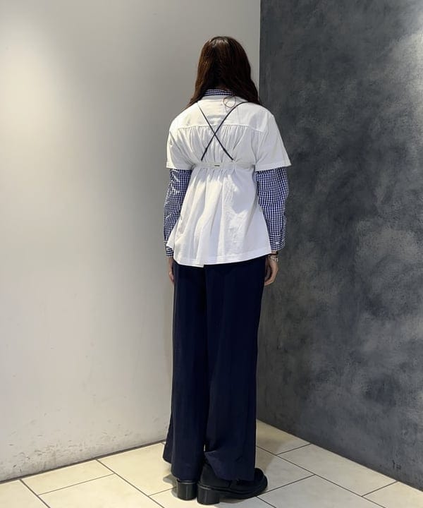 ハルカさんの「BEAMS WOMEN｜【別注】TORI-TO / ティアード Tシャツ」を使ったコーディネート