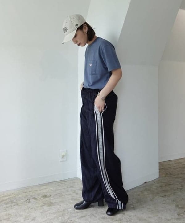 松本 佳菜子さんの「BEAMS WOMEN｜DANTON / ポケット Tシャツ」を使ったコーディネート