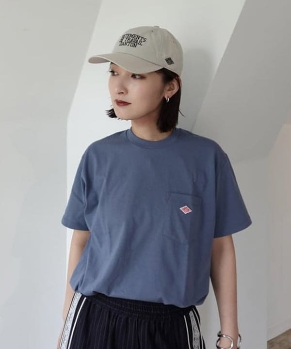 松本 佳菜子さんの「BEAMS WOMEN｜DANTON / ポケット Tシャツ」を使ったコーディネート